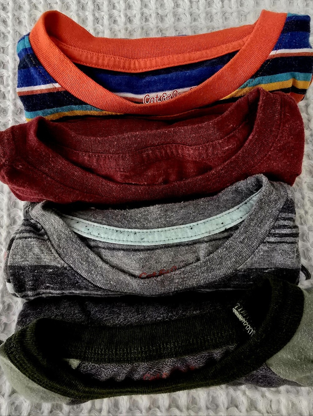 EUC Bundle Of 4: Cat 🐈 & Jack Boy's T-Shirts, SizeL-XL